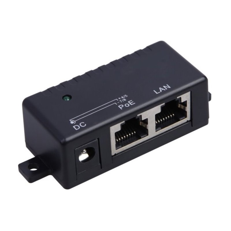 passive gigabit poe adapter with led